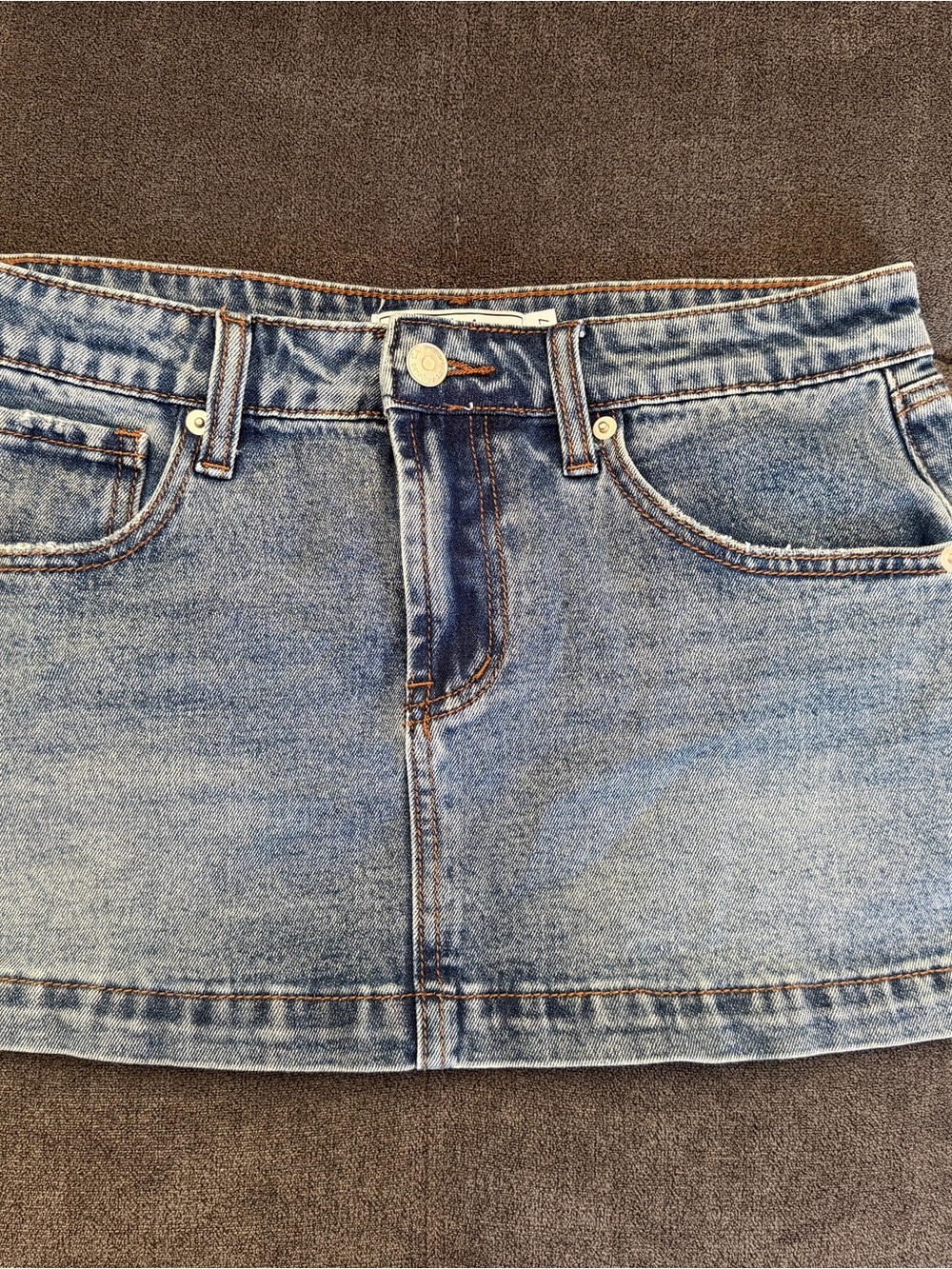 Denim Mini Skirt - Women size 5